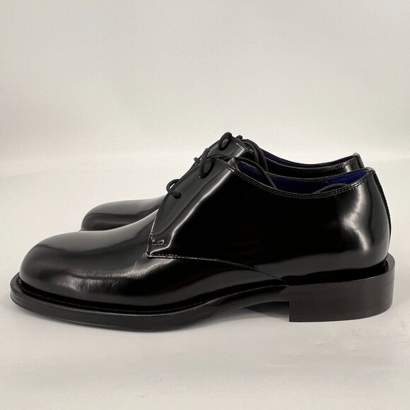 Burberry Men\'s Black Leather Derby Dress Shoes US 9 EU 42 main image 8